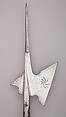 Halberd, Steel, wood (oak), German