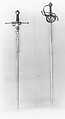 Rapier, Steel, iron, copper wire, Italian