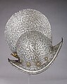 Morion, Steel, brass, Italian, Pisan