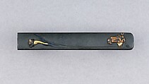 Knife Handle (Kozuka), Copper-silver alloy (shibuichi), gold, copper, copper-gold alloy (shakudō), Japanese