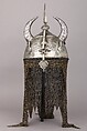 Helmet (Khula Khud), Steel, iron, copper alloy, Iranian