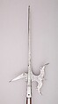 Halberd, Steel, wood, textile, Italian, Venice