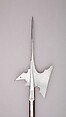 Halberd, Steel, wood, probably German