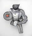 Half Armor, Helmet and reinforcing pieces attributed to Kolman Helmschmid (German, Augsburg 1471–1532), Steel, German, Augsburg