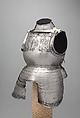 Cuirass and Tassets (Torso and Hip Defense), Attributed to Kolman Helmschmid (German, Augsburg 1471–1532), Steel, leather, German, Augsburg