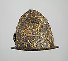Cabasset, Steel, gold, silver, copper alloy, Italian, Milan
