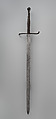Hand and a Half Sword, Steel, leather, wood, German