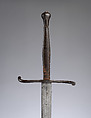 Hand and a Half Sword, Steel, leather, wood, German