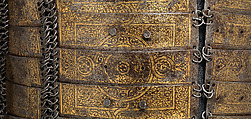 Shirt of Mail and Plate of Al-Ashraf Sayf ad-Din Qaitbay (ca. 1416/18–1496), 18th Burji Mamluk Sultan of Egypt, Steel, iron, copper alloy, gold, probably Egyptian