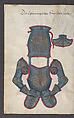Illustrated Manuscript Inventory of an Armory for Sale by Lottery, Vellum, German
