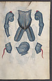 Illustrated Manuscript Inventory of an Armory for Sale by Lottery, Vellum, German