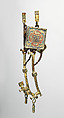 Curb Bit, Iron, copper alloy, enamel, gold, Franco-Neapolitan