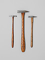 Set of Sixty-Two Engraving Tools of Louis D. Nimschke (1832–1904), Louis Daniel Nimschke (American, born Ebersdorf, Reuss Schleiz, Germany July 14, 1832–April 9, 1904 Brooklyn, New York), Steel, wood, American and European