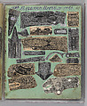 Workbook Recording the Engraved Firearms Ornament of Louis D. Nimschke (1832–1904), Louis Daniel Nimschke (American, born Ebersdorf, Reuss Schleiz, Germany July 14, 1832–April 9, 1904 Brooklyn, New York), Ink on paper, leather binding, American, New York