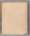 Workbook Recording the Engraved Firearms Ornament of Louis D. Nimschke (1832–1904), Louis Daniel Nimschke (American, born Ebersdorf, Reuss Schleiz, Germany July 14, 1832–April 9, 1904 Brooklyn, New York), Ink on paper, leather binding, American, New York
