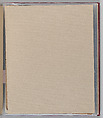 Workbook Recording the Engraved Firearms Ornament of Louis D. Nimschke (1832–1904), Louis Daniel Nimschke (American, born Ebersdorf, Reuss Schleiz, Germany July 14, 1832–April 9, 1904 Brooklyn, New York), Ink on paper, leather binding, American, New York