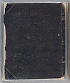Workbook Recording the Engraved Firearms Ornament of Louis D. Nimschke (1832–1904), Louis Daniel Nimschke (American, born Ebersdorf, Reuss Schleiz, Germany July 14, 1832–April 9, 1904 Brooklyn, New York), Ink on paper, leather binding, American, New York