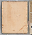 Workbook Recording the Engraved Firearms Ornament of Louis D. Nimschke (1832–1904), Louis Daniel Nimschke (American, born Ebersdorf, Reuss Schleiz, Germany July 14, 1832–April 9, 1904 Brooklyn, New York), Ink on paper, leather binding, American, New York
