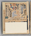 Workbook Recording the Engraved Firearms Ornament of Louis D. Nimschke (1832–1904), Louis Daniel Nimschke (American, born Ebersdorf, Reuss Schleiz, Germany July 14, 1832–April 9, 1904 Brooklyn, New York), Ink on paper, leather binding, American, New York