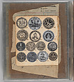 Workbook Recording the Engraved Firearms Ornament of Louis D. Nimschke (1832–1904), Louis Daniel Nimschke (American, born Ebersdorf, Reuss Schleiz, Germany July 14, 1832–April 9, 1904 Brooklyn, New York), Ink on paper, leather binding, American, New York