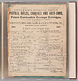 Workbook Recording the Engraved Firearms Ornament of Louis D. Nimschke (1832–1904), Louis Daniel Nimschke (American, born Ebersdorf, Reuss Schleiz, Germany July 14, 1832–April 9, 1904 Brooklyn, New York), Ink on paper, leather binding, American, New York