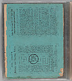 Workbook Recording the Engraved Firearms Ornament of Louis D. Nimschke (1832–1904), Louis Daniel Nimschke (American, born Ebersdorf, Reuss Schleiz, Germany July 14, 1832–April 9, 1904 Brooklyn, New York), Ink on paper, leather binding, American, New York