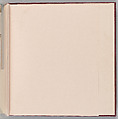 Workbook Recording the Engraved Firearms Ornament of Louis D. Nimschke (1832–1904), Louis Daniel Nimschke (American, born Ebersdorf, Reuss Schleiz, Germany July 14, 1832–April 9, 1904 Brooklyn, New York), Ink on paper, leather binding, American, New York