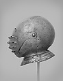Close Helmet and Cavalry Armor, Steel, leather, German, possibly Lower Saxony