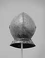 Close Helmet and Cavalry Armor, Steel, leather, German, possibly Lower Saxony