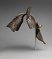 Half-Shaffron for an Armor of King Philip IV of Spain (1605–1665) or his Brother Don Carlos (1607–1632), Attributed to Pierre du Coudroy (French, 1560–ca. 1626), Steel, copper alloy, silver, gold, Flemish, Brussels