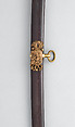 Naval Presentation Sword, Ames Manufacturing Company (American, Chicopee, Massachusetts, 1834–1935), Steel, copper alloy, gold, walrus tusk, wood, American