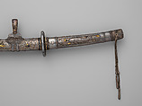 Blade and Mounting for a Sword (Katana), Steel, wood, silver, iron, copper-silver alloy (shibuichi), copper-gold alloy (shakudō), copper, gold, Japanese