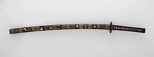 印籠刻昆虫図螺鈿据文象嵌鞘打刀拵 Blade and Mounting for a Sword (Katana) | Japanese | The  Metropolitan Museum of Art