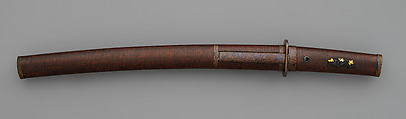 Blade and Mounting for a Dagger (Tantō), Steel, wood, lacquer, copper-gold alloy (shakudō), gold, copper, Japanese