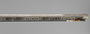 Wheellock Rifle, Caspar Spät (German, Munich, ca. 1611–1691), Steel, gold, wood (ebony), staghorn, bone, German, Munich and Augsburg