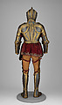 Armor for Field and Tournament, Steel, gold, silver, leather, textile, Italian, probably Milan