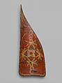 Hungarian-Style Shield, Wood, leather, gesso, polychromy, Eastern European
