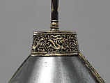 Ceremonial Armors for Man (<i>Dingjia</i>) and Horse, Steel, gold, silver, velvet, satin, iron, coral, malachite, turquoise, crystal, silk, cotton, brass, pearls, marten, feathers (kingfisher), paper, lacquer, Chinese