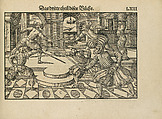 Gründtliche Beschreibung der freyen ritterlichen unnd adelichen Kunst des Fechtens in allerley gebreuchlichen Wehren mit vil schönen und nützlichen Figuren gezieret und fürgestellet (A Thorough Description of the Free Knightly and Noble Art of Fencing, in All the Typical Guards, Adorned and Arranged with Many Beautiful and Useful Figures), Joachim Meyer (German, active 16th–17th century), Ink, paper, German, Strasbourg