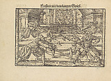 Gründtliche Beschreibung der freyen ritterlichen unnd adelichen Kunst des Fechtens in allerley gebreuchlichen Wehren mit vil schönen und nützlichen Figuren gezieret und fürgestellet (A Thorough Description of the Free Knightly and Noble Art of Fencing, in All the Typical Guards, Adorned and Arranged with Many Beautiful and Useful Figures), Joachim Meyer (German, active 16th–17th century), Ink, paper, German, Strasbourg