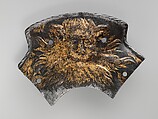 Pommel Plate, Jörg Sorg the Younger German, Steel, gold, German, Augsburg