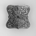 Escutcheon Plate with the Device of Ottheinrich, Count Palatine of the Rhine (1502–1559), Steel, German, Augsburg