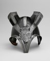 Half-Shaffron (Horse's Head Defense), Steel, leather, German, possibly Brunswick