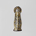 Sword Hilt, Iron, gold, silver, Tibetan, Mongolian, or Chinese