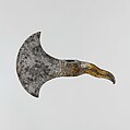 Ax Head, Iron, gold, probably Chinese