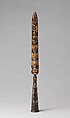 Ceremonial Spearhead (Mdung Rtse), Iron, gold, silver, Tibetan
