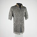 Shirt of Mail, Iron, leather, textile, possibly Indian or Bhutanese