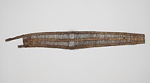 Armored Belt, Iron, leather, probably Tibetan