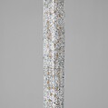 Sword with Scabbard, Steel, wood, bronze, gold, silver, iron, pigment, textile, Korean