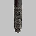 Sword with Scabbard, Steel, silver, wood, Chinese